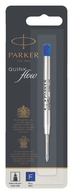 Balpenvulling Parker Quinkflow F blauw