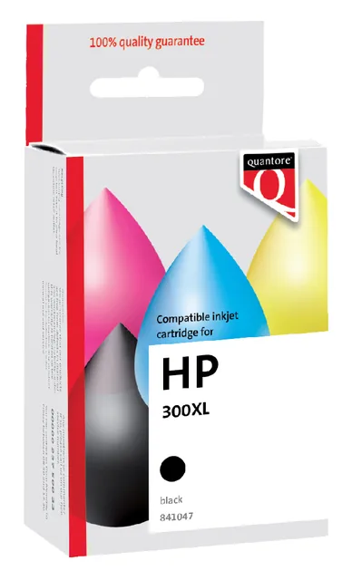 Inktcartridge Quantore Hp 300XL Cc641ee hc zwart