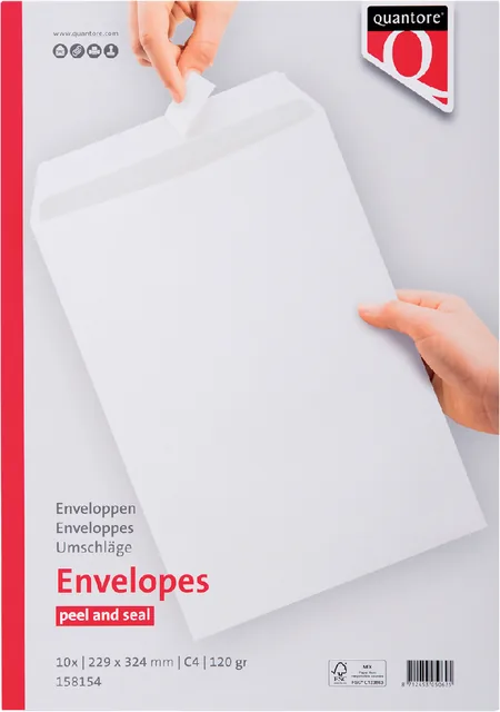 Envelop Quantore akte C4 229x324 120gr zk wt