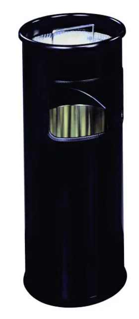 As papierbak Durable 3330 01 rond zwart