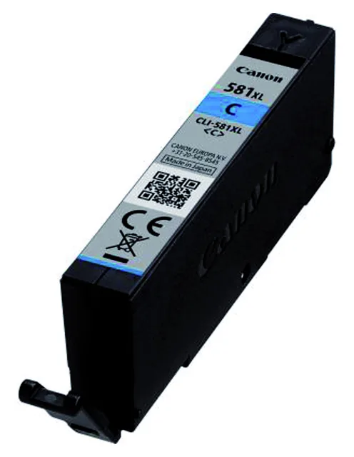 Inktcartridge Canon CLI-581XL blauw