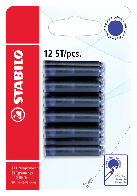 Inktpatroon STABILO blauw