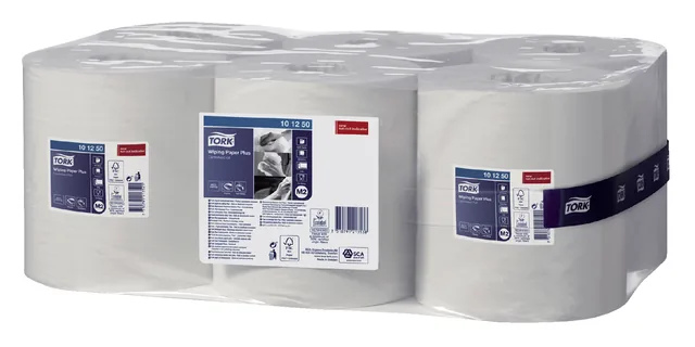 Poetspapier Tork M2 Advanced 2laags 160m wit