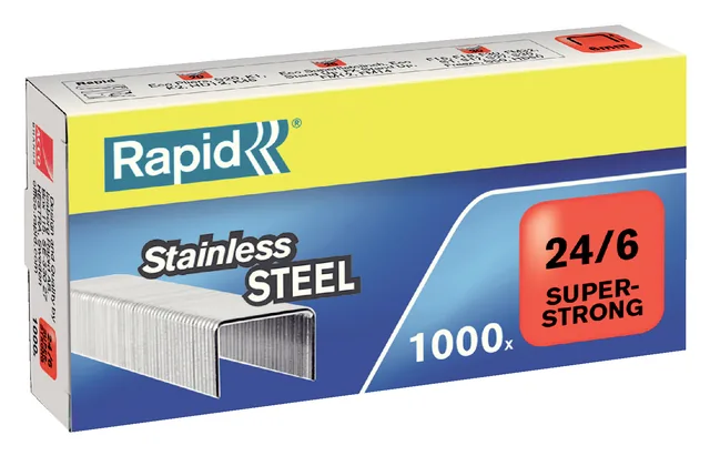 Nieten Rapid 24/6 super strong 1000st