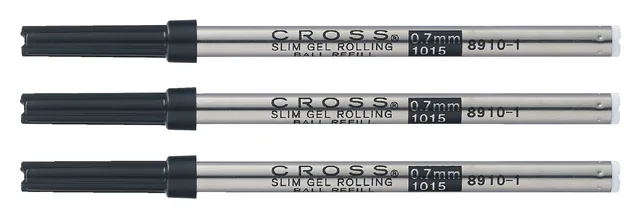 Rollerpenvulling Cross Slim M zwart