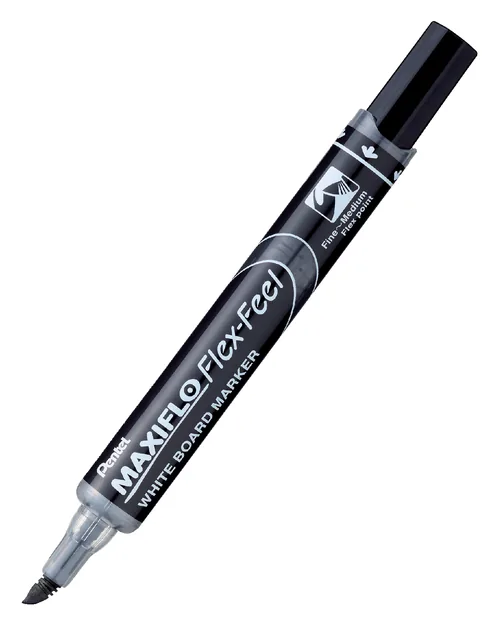 Whiteboardmarker Pentel MWL5SBF 1.5-4.5 zwart