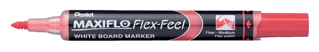 Whiteboardmarker Pentel MWL5SBF 1.5-4.5 rood