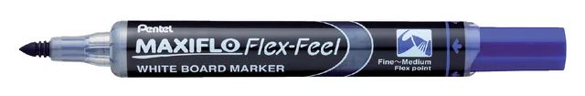 Whiteboardmarker Pentel MWL5SBF 1.5-4.5 blauw