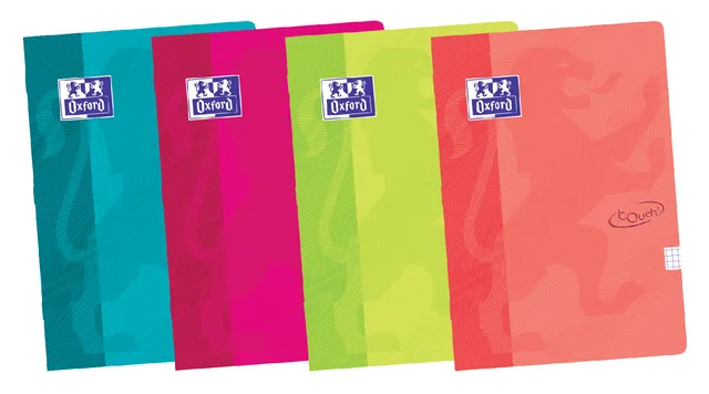Schrift Oxford School Touch A4 lijn 72pag 80gr ass