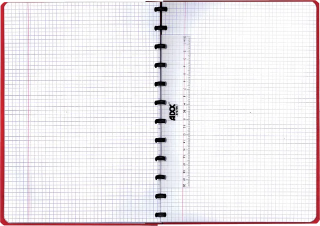Schrift Adoc Classic A4 ruit 5x5mm 144pag 90gr ass