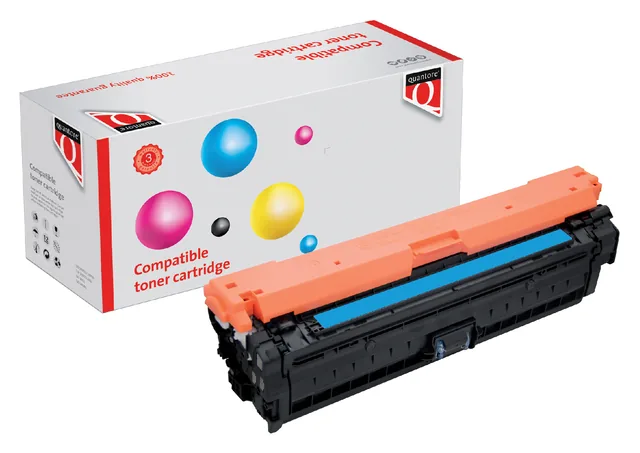 Tonercartridge Quantore HP CE341A 651A blauw