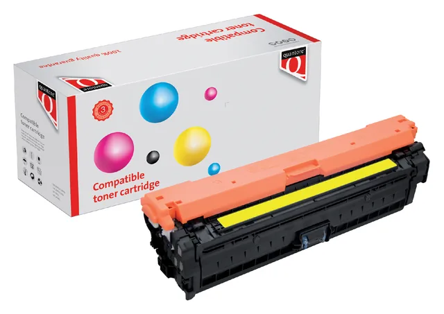 Tonercartridge Quantore HP CE342A 651A geel