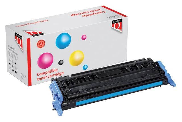 Tonercartridge Quantore HP Q6001A 124A blauw