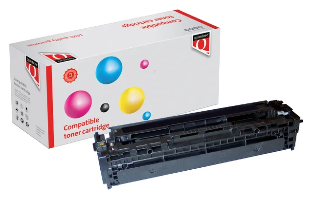 Tonercartridge Quantore HP CB540A 125A zwart