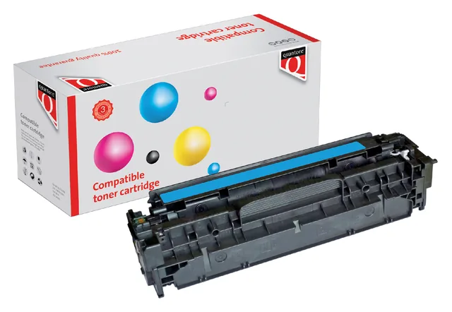 Tonercartridge Quantore HP CC531A 304A blauw