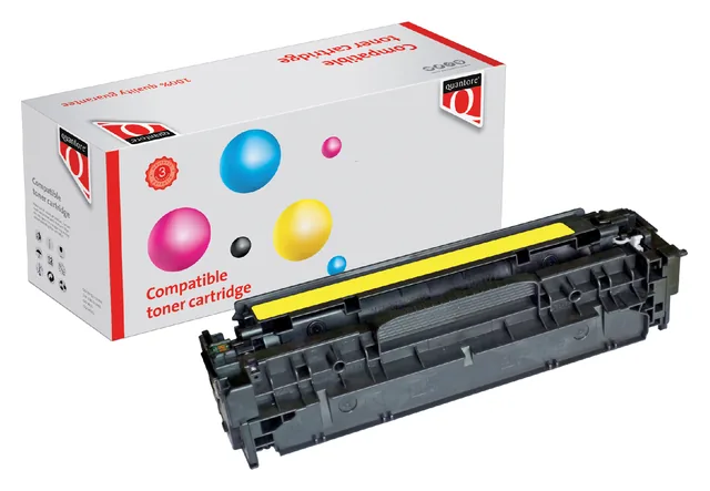 Tonercartridge Quantore HP CC532A 304A  geel