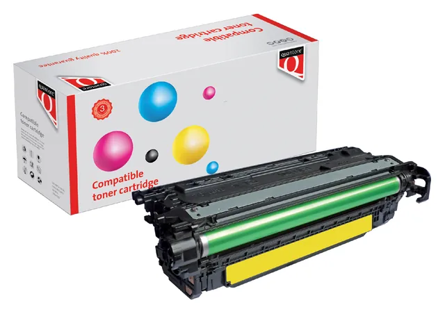 Tonercartridge Quantore HP CE262A 648A geel