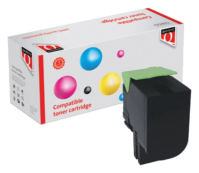 Tonercartridge Quantore  Lexmark 70C0H10 zwart
