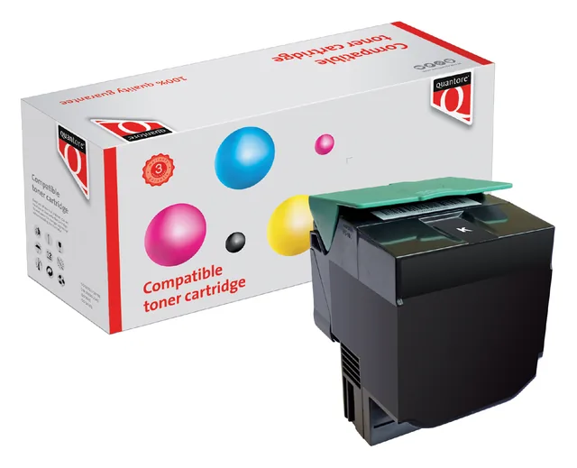 Tonercartridge Quantore  Lexmark C540H1KG zwart