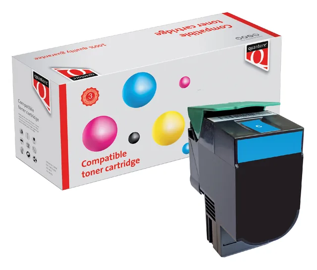 Tonercartridge Quantore  Lexmark C540H1CG blauw