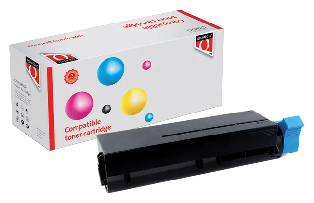 Toner Quantore  Oki 44574702 zwart