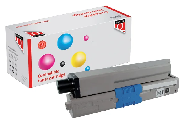 Toner Quantore  Oki 44973508 zwart