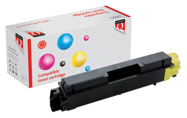 Toner Quantore  Kyocera TK-590Y geel