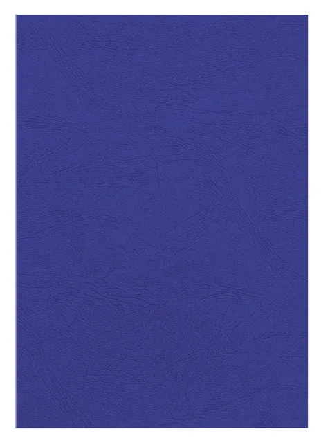 Voorblad Fellowes A4 lederlook royal blauw