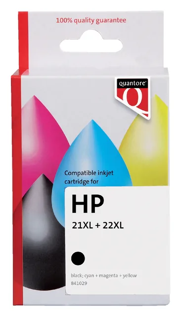 Inktcartridge Quantore Hp 21XL 22XL C9351 C9352