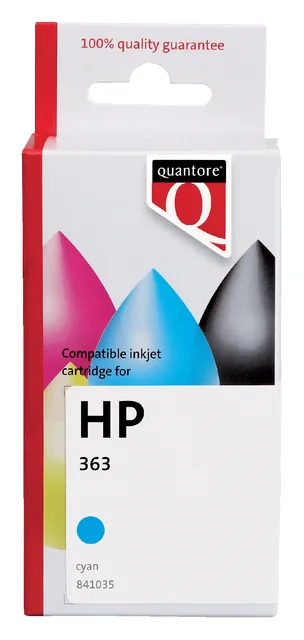 Inktcartridge Quantore Hp 363 C8771ee blauw