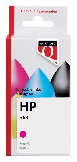 Inktcartridge Quantore Hp 363 C8772ee rood