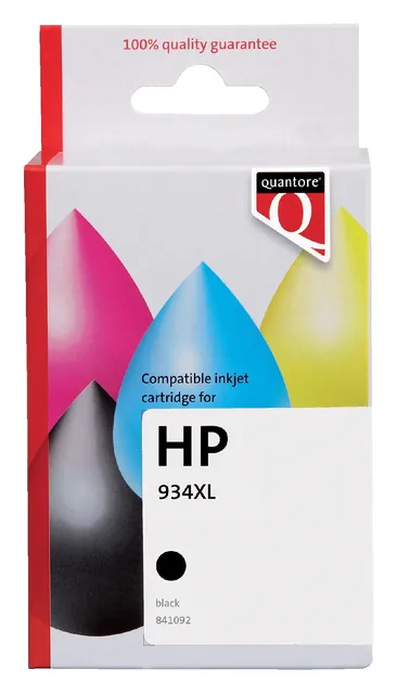 Inktcartridge Quantore Hp 934XL C2p23cn hc zwart