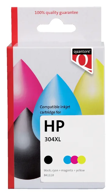 Inktcartridge Quantore Hp 304XL hc zwart kleur