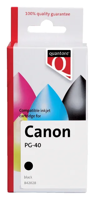 Inktcartridge Quantore Canon Pg-40 zwart