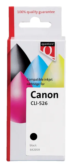 Inktcartridge Quantore Canon Cli-526 zwart