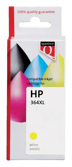 Inktcartridge Quantore Hp 364XL Cb325ee hc geel