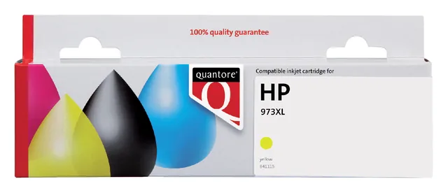 Inktcartridge Quantore Hp 973x F6t83cn geel
