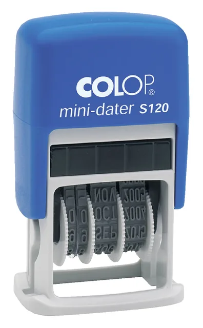 DATUMSTEMPEL COLOP S120F MINI-DATER 4MM FRANS