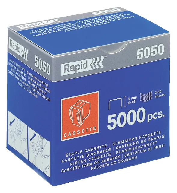 Nietcassette Rapid 5050 5000st