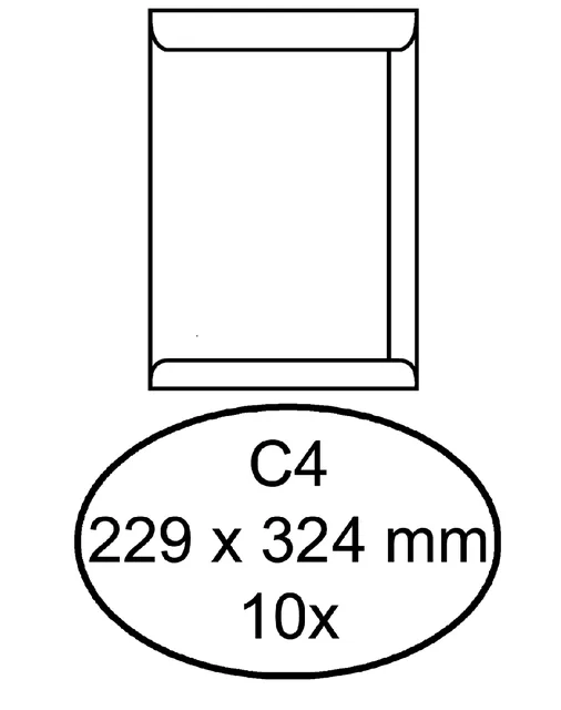 Envelop Quantore akte C4 229x324 120gr zk wt