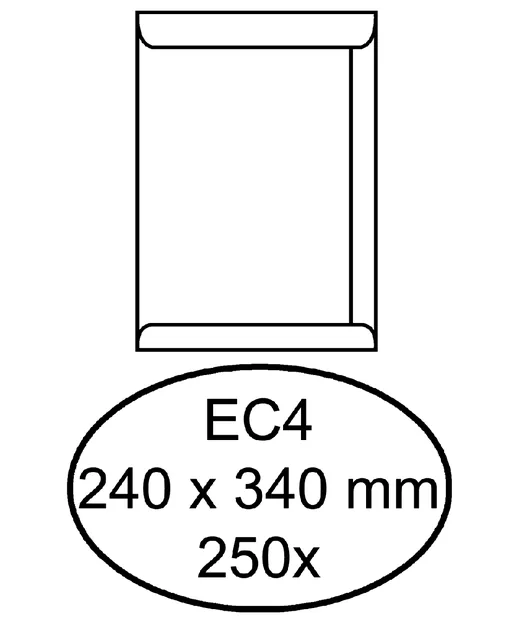 Envelop Quantore akte EC4 240x340 120gr wt