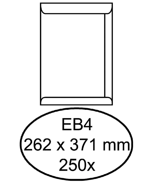 Envelop Quantore akte EB4 262x371 120gr wt