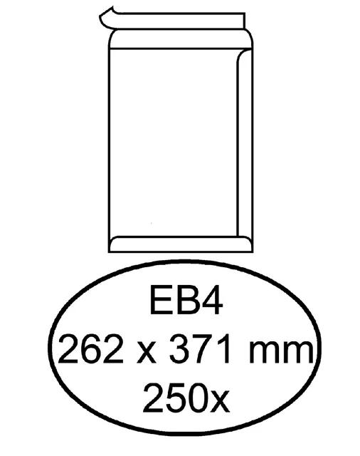 Envelop Quantore akte EB4 262x371 zk 120gr wt