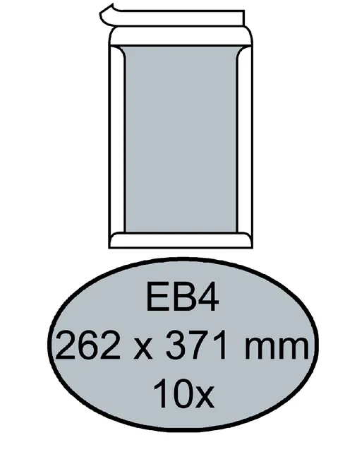 Envelop Quantore bordrug EB4 262x371 120gr zk wt