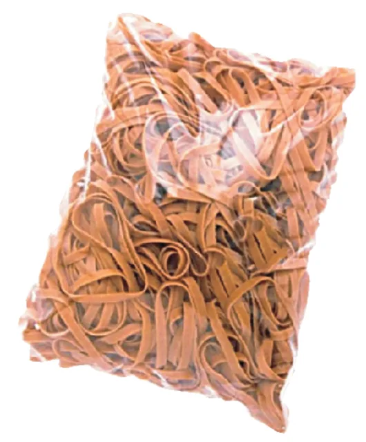 Elastiek Standard 16 60x1.5mm 1kg 4440st bruin