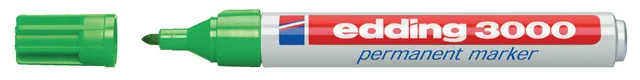 Viltstift edding 3000 rond 1.5-3mm lichtgroen