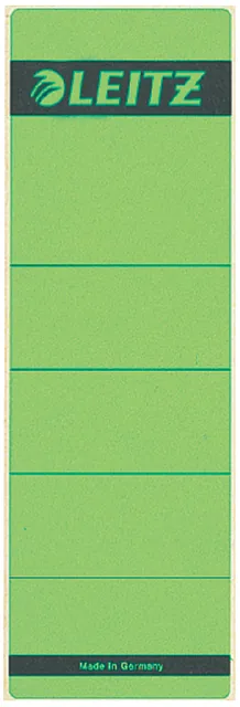 RUGETIKET LEITZ 1642 62X192MM GROEN