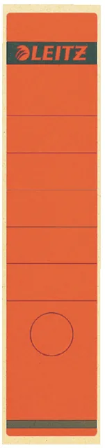 rugetiket Leitz  62x285mm zelfkl rood