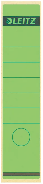 Rugetiket Leitz 62x285mm zelfkl groen