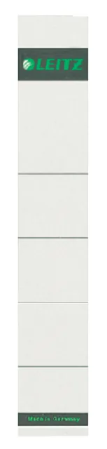 RUGETIKET LEITZ 1608 32X191MM KARTON GRIJS